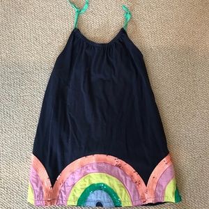 Mini Boden Tie Strap Sequin Dress